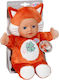 ZAPF Creation Baby Born Μωρό Κούκλα Fox Pattern Clothes 26 εκ.