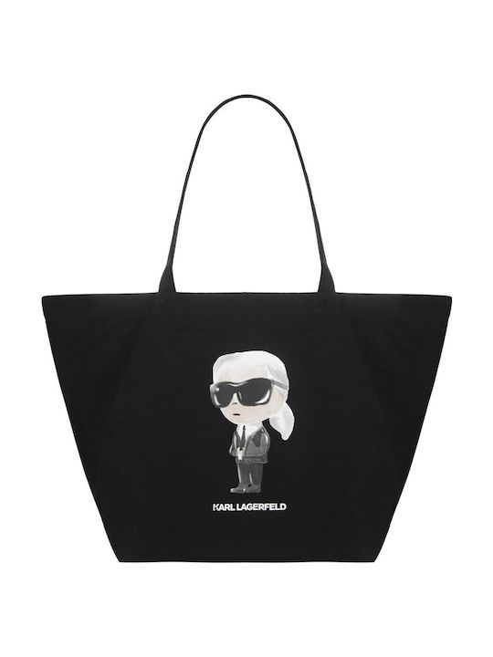 Karl Lagerfeld Ikon Women's Bag Shoulder Black