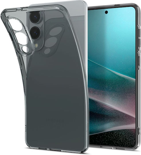 Spigen Liquid Crystal Umschlag Rückseite Silikon 0.3mm Transparent (Galaxy S25 Edge)