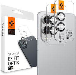 Spigen Optik Pro EZ Fit Protecție Cameră Tempered Glass Black pentru Galaxy S25 Edge