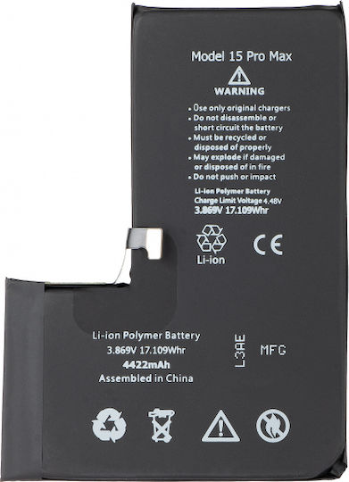 Baterie de înlocuire compatibilă 4422mAh pentru iPhone 15 Pro Max