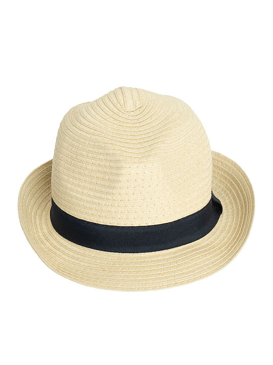 Cool Club Palarie Copii Fedora Din Tesatura Bej