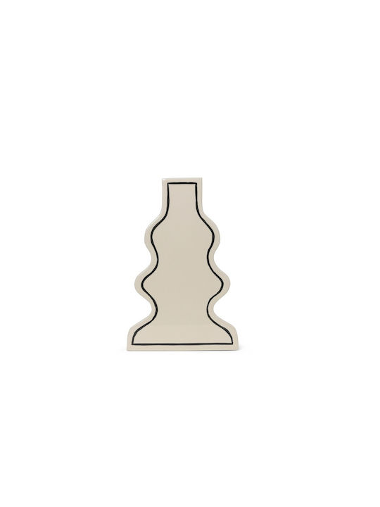 Ferm Decorative Vase Paste Black