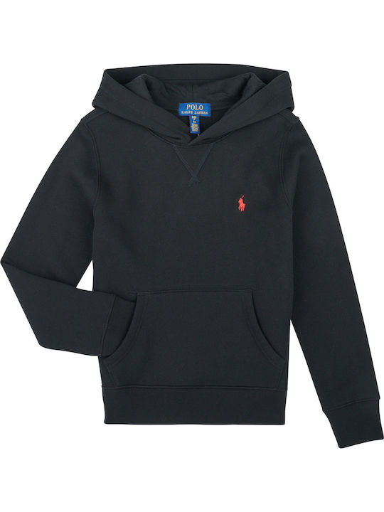 Ralph Lauren Детски Суичър с Качулка Черен
