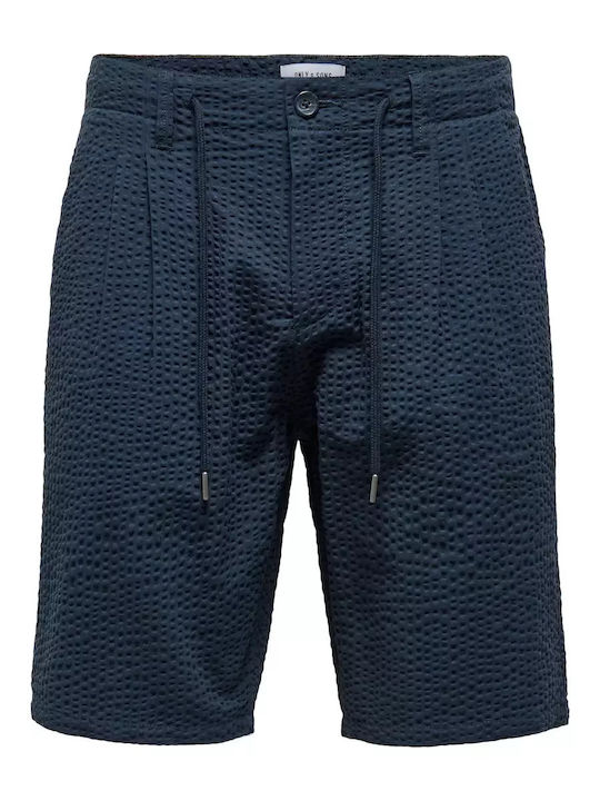 Only & Sons Ανδρική Βερμούδα Chino Navy Blazer