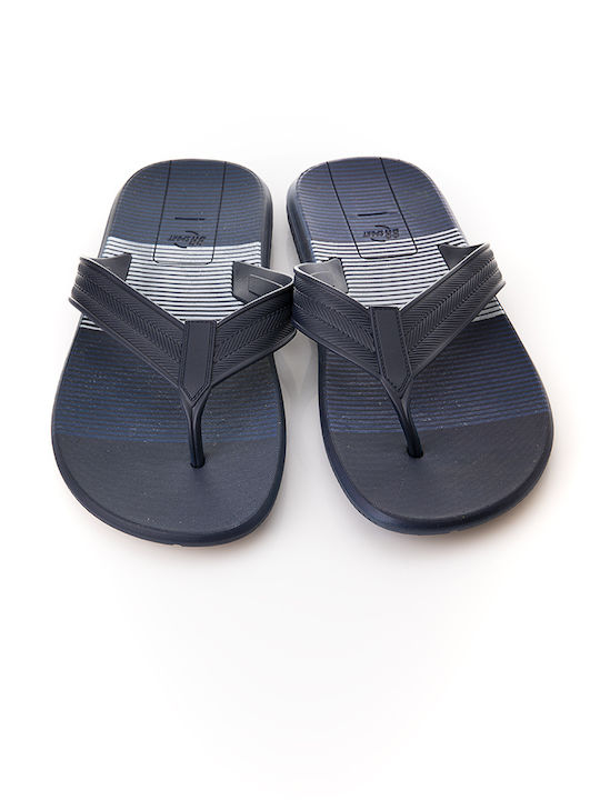 Beira Rio Men's Flip Flops Blue
