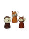 Kaemingk Kaemingk Christmas Porcelain Fox Figure 13.5 cm