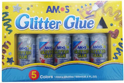 Amos Κόλλα Glitter 120ml