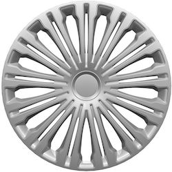 XL Abdeckset für Radkappen 4 Stück 14" Silber 550350 XL Abdeckset für Radkappen 4 Stück 14" Silber 550350