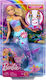 Barbie Mermaid Doll Magical Mermaid that Blooms with Blonde Hair for 3+ years+ Years