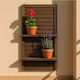 Hanging Pot Stand Wooden 28cmx10cmx60cmcm.