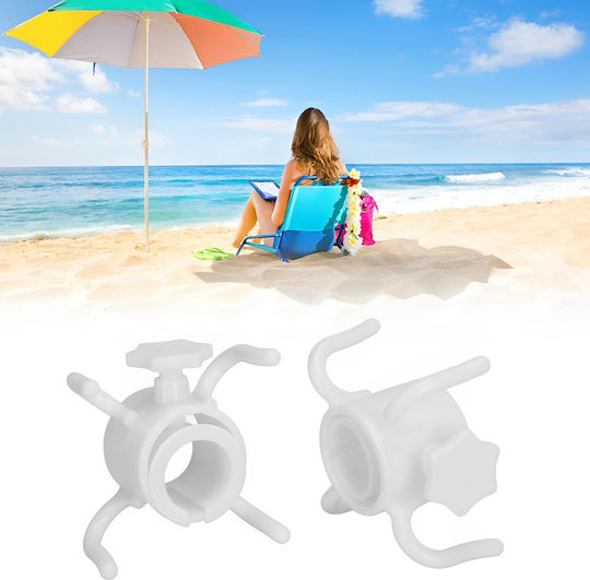 Beach Umbrella Hanger White