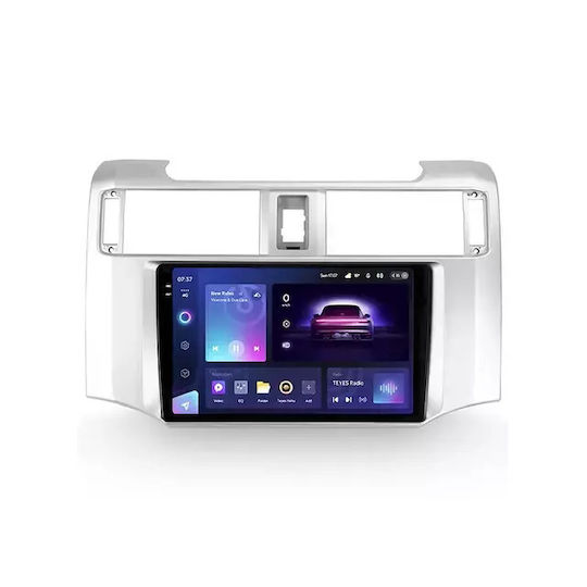 Teyes Cc3 2k Автомобилна навигация Toyota 4runner 5 2009 2020 6+128GB 9.5" QLED Осемядрен 2GHz Android 4G Bluetooth 5.1 DSP