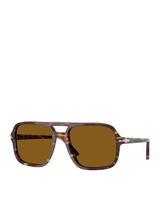 Persol Унисекс Слънчеви Очила с Кафява Рамка и ...