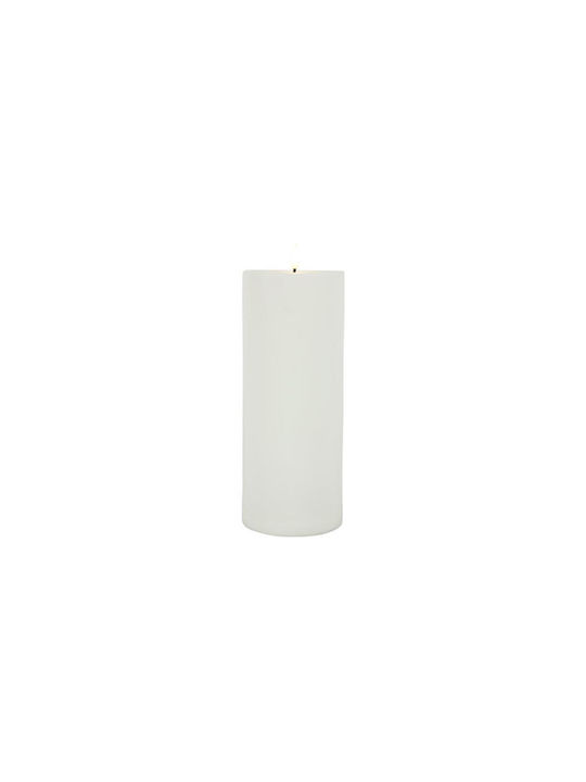 Atmosphera Decorative Lighting LED Warm White Wax Polish 10x27.5cm
