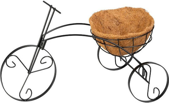 Metal Plant Pot Support Mercaton Bicycle Model Basket 30x48x30 cm