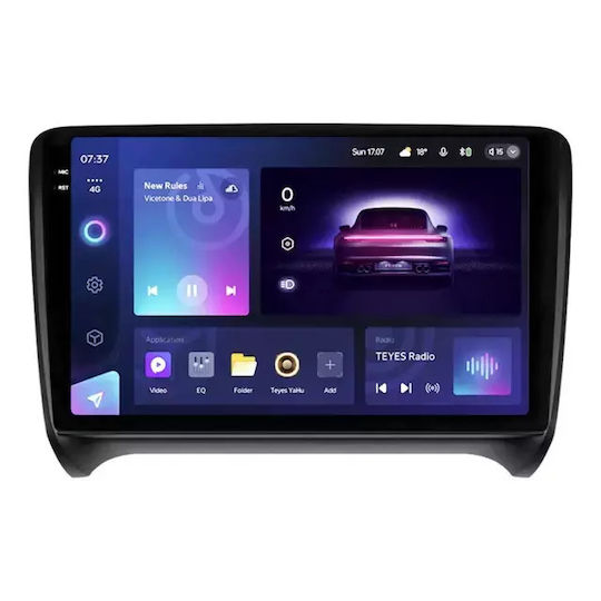 Teyes Sistem Audio Auto pentru Skoda Rapid Audi TT (8J) - TT (8J) 2006-2014 (Bluetooth/USB/WiFi/GPS/Apple-Carplay/Android-Auto) cu Ecran Tactil 9.5"