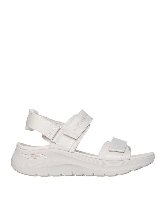 Skechers Arch Fit Σανδάλια Ecru