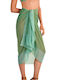 Beachwear Blu4u Portobello Παρεό Θαλάσσης Αέρινο Ύφασμα