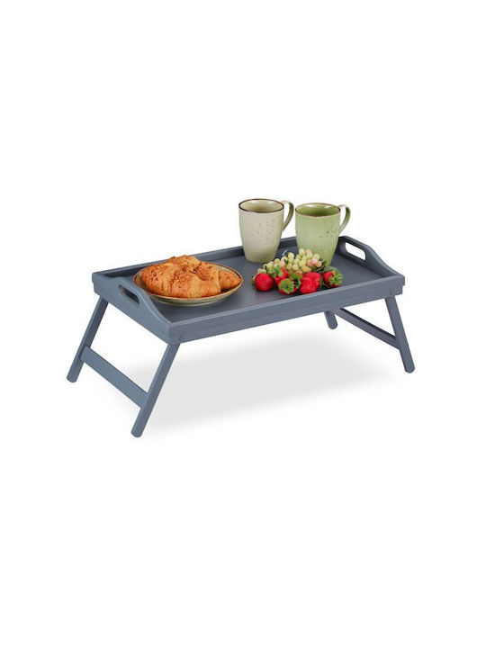 Relaxdays Bamboo Δίσκος Σερβιρίσματος 23x60.5x30cm
