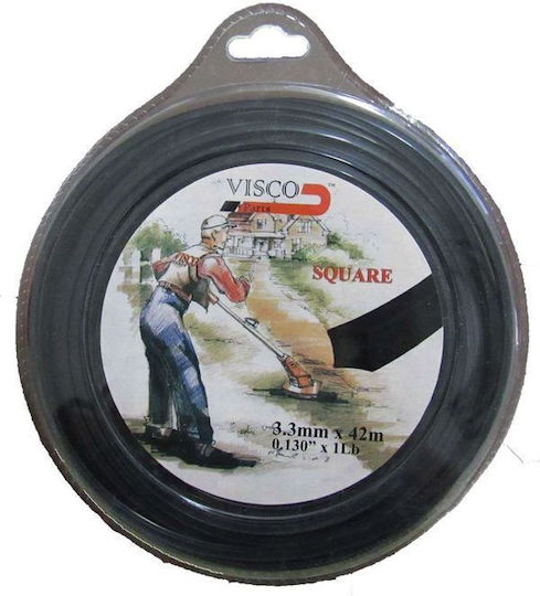 Visco Parts 3343 Μεσινέζα Τετράγωνη Μήκους 3.3m και Πάχους 3.3mm