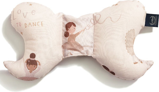 La Millou Μαξιλαράκι Καροτσιού Μπεζ Organic Jersey Angel’s Wings