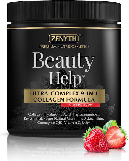 Zenyth Collagen 30mg 5IU with Vitamin C and Hyaluronic Acid 300g Strawberry