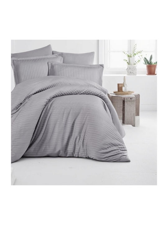 Linea Home Sheet Double 200x240cm. Soft Gray