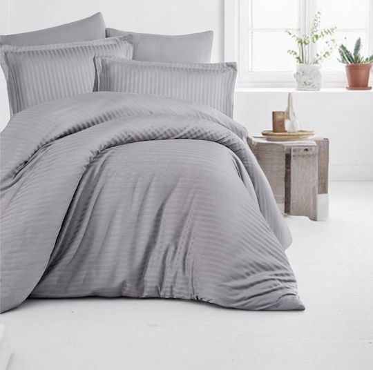 Linea Home Soft Διπλό 200x240εκ. Γκρι