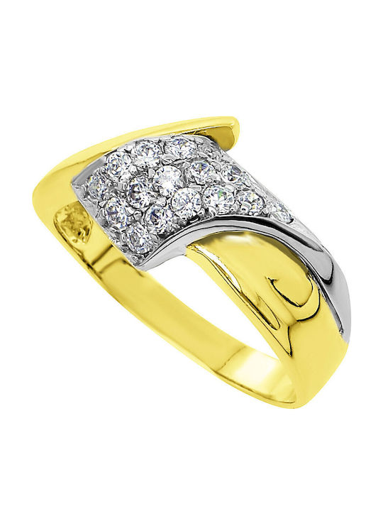 Antwnakakis Дамски Пръстен от Бяло злато 14K