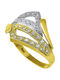 Antwnakakis Damen Ring aus Weißgold 14K