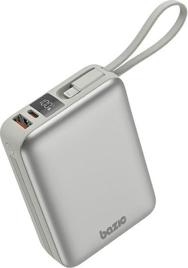 Energea Bazic Fusion Mini Power Bank 20000mAh 20W με Θύρα USB-A και Θύρα USB-C Power Delivery / Quick Charge 3.0 Γκρι