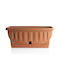 Bama Self-watering Planter Box Plastic Light Terracotta 102x48x44cm.