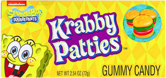 Bomboane Gumate Spongebob Krabby Patties Cutie Teatru 72 Gr