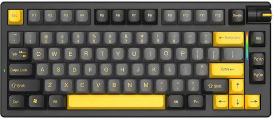 Marvo KG958W Ασύρματο Gaming Μηχανικό Πληκτρολόγιο 60% με Custom διακόπτες και RGB φωτισμό (Αγγλικό US)