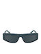 Calvin Klein Women's Sunglasses with Blue Plastic Frame and Blue Lens CKJ25607S 460