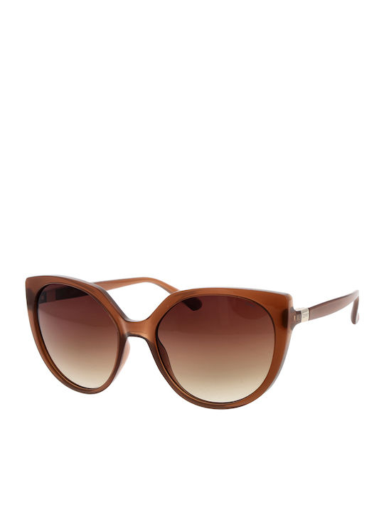 Esprit Women's Sunglasses with Brown Frame and Brown Gradient Lens ET39184 545