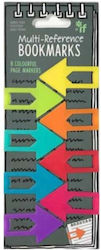 Semne de carte săgeată, dacă multi-ref 45801, 8 culori, plastic
