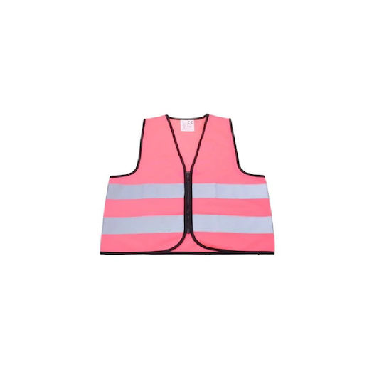 Filmer Children's Reflective Vest – Pink Size M