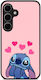 Carcasă Mobilă Stitch Love 92011 Design Multicolor Samsung A16