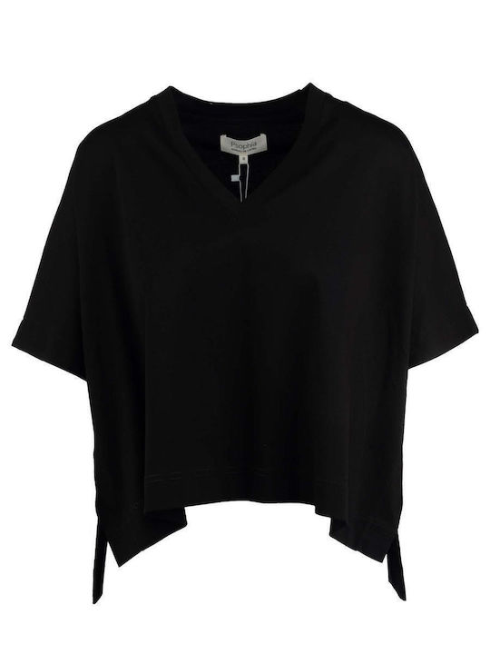 Γυναικείο T-shirt Μαύρο