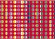 309857 Polka Dot Cardboard Fun 50x70 Red-Blue 300g Red