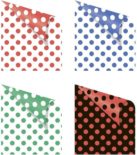310338 Polka Dot Karton Beidseitig 50x70 cm 300 g/m² 20 Rot
