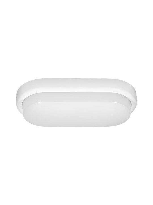 Spot Light Ceiling Mount Light Bathroom White with Integrated LED