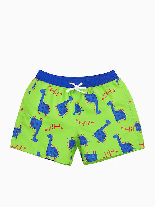 Domina Kids Swimwear Swim Shorts Green Blue