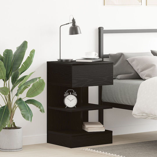 Nachttisch Black oak 40x35x65cm