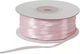 Pink Satin Ribbon 100yd Double-Sided Width 3mm