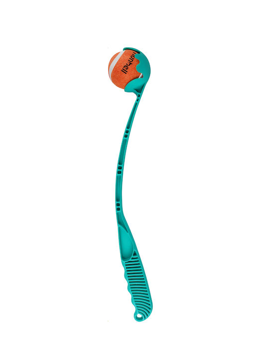 Παιχνίδια Γάτες Ball Throwing Pole 65cm Πράσινο