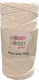 Fir de macrame 300 gr alb 41