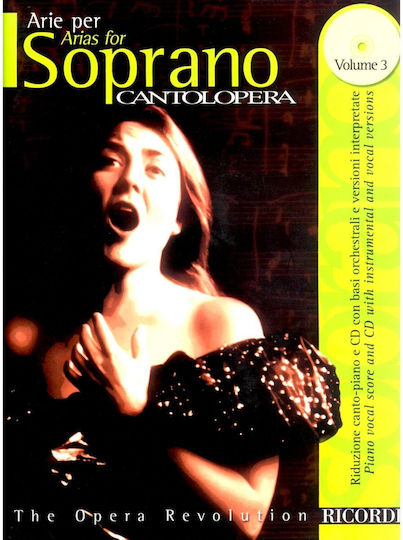 Ricordi Cantolopera Sammlung Sopran-Arien CD Band 3